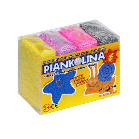 Piankolina kuleczkowa  Art & Play, 4kol, Żółta